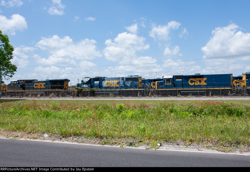 CSX 2363 and others await their fate in the Rice Yard deadline 